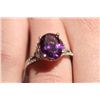 Image 1 : *Amethyst and Diamond Ring
