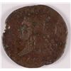 Image 1 : 1793 HALF CENT DAMAGED SLIGHTLY BENT GOOD FILLER COIN. VERY RARE FIRST YEAR