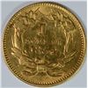 Image 2 : 1854 $1 Gold II XF/AU (Damaged)