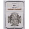 Image 1 : 1881-O MORGAN SILVER DOLLAR, NGC MS-65 BLAST WHITE, SUPER COIN!
