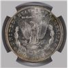 Image 3 : 1883-O MORGAN SILVER DOLLAR, NGC MS-63  OBVERSE HAS WILD RAINBOW COLORS!! LOOK!!