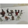 Image 2 : LOT 24 MEDIEVAL OR FANTASY TOY LEAD SOLDIERS,