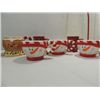 Image 3 : LOT 12 CERAMIC HOLIDAY HOT CHOCOLATE MUGS