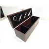 Image 2 : CONTEMPORARY WOOD BOX WINE BOTTLE KEEP, STOPPER,