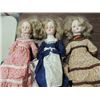 Image 2 : LOT 6 PORCELAIN UNMARKED DOLLS, 2 HAVE HEADS