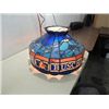 Image 1 : 21'D BREWERIANA BUSCH FAUX STAIN GLASS BAR LIGHT
