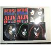 Image 1 : LOT 6 VINTAGE KISS ROCK N ROLL LP ALBUMS: KISS