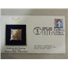 Image 1 : 1998 FIRST DAY ISSUE MARGRET MEAD & GOLD STAMP
