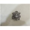 Image 1 : MILITARIANA WWII BRONZE OFFICER HAT INSIGNIA BADGE