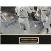 Image 2 : 23X22 MATTED BASEBALL PHOTO 2 AUTOGRAPH WILLIAMS &