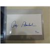 Image 2 : CUT SIGNATURE & FOOTBALL PHOTO ROGER STAUBACH COA