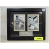 Image 1 : 11X9 FRAMED 2 BASEBALL PHOTOS AUTOGRAPH FORD &