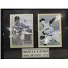 Image 2 : 11X9 FRAMED 2 BASEBALL PHOTOS AUTOGRAPH FORD &