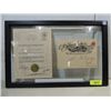 Image 1 : LETTER ENVELOPE AUTOGRAPHED BABE RUTH COA