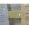 Image 2 : FRAME 22X14 CUT SIGNATURE AUTOGRAPH LOU GEHRIG COA
