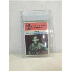 1961-62 FLEER #8 BASKETBALL ROOKIE CHAMBERLAIN