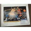 Image 2 : BASKETBALL LITHOGRAPH MAGIC JOHNSON AUTOGRAPH COA