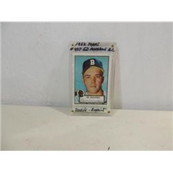 REPRINT 1952 TOPPS #407 BASEBALL CARD ED MATHEWS