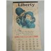 Image 1 : 6 AUTOGRAPHS THORPE, RUTH & WAGNER ON CALENDAR COA