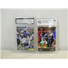 Image 1 : LOT 2 GRADED FOOTBALL CARDS: 1996 UPPER DECK #U12