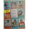 Image 1 : LOT 26 1971 TOPPS FOOTBALL PLAYER CARDS
