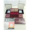 Image 1 : LOT 9 ASSORTED EMPTY COIN DISPLAY CASES: 4 1994