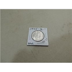 1945-S UNCIRCULATED WALKING LIBERTY HALF DOLLAR