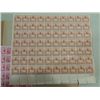 Image 2 : LOT 4 FULL U.S. POSTAL MINT STAMP SHEETS 1940S