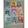 Image 1 : LOT 9 1969 TOPPS FOOTBALL PLAYER CARDS
