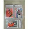 Image 1 : LOT 3 ASSORTED GRADED SPORTS CARDS: 2000 TOPPS #