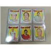 Image 1 : LOT 6 1971-72 TOPPS RED WINGS HOCKEY PLAYER CARDS