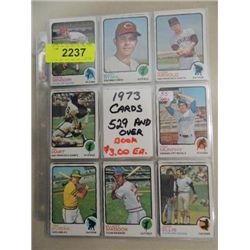 LOT 35 HIGH #S TOPPS BASEBALL PLAYER CARDS