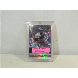 2003 TOPPS #1 REFRACTOR BASEBALL CARD WILLIE MAYS