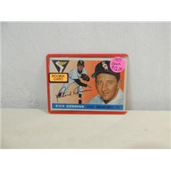 1955 TOPPS #146 BASEBALL PLAYER CARD DICK DONOVAN