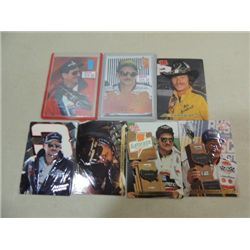 LOT 7 DALE EARNHARDT NASCAR COLLECOR TRADING CARDS