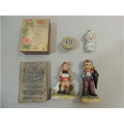 LOT 6 VINTAGE COLLECTIBLES: 2 ERIC STAUFFER