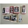 Image 1 : LOT 8 KEEPSAKE ORNAMENTS: 3 STAR TREK, 2 BARBIE,