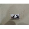 Image 1 : GERMAN SILVER 1 OUNCE BISON BAR