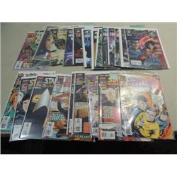 LOT 26 MARVEL & MALIBU COMIC BOOKS: (9) STAR TREK