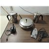 Image 1 : LOT 5 KITCHEN WARE: 2 STOVE TOP COFFEE POTS, 1