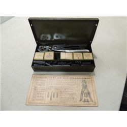 VINTAGE SWEDGED ON SNAP TERMINAL SERVICE KIT