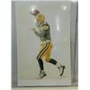 Image 1 : 11X17 FOOTBALL ARTIST PROOF BRETT FARVE, SIGNED &