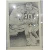 Image 1 : 11X17 FOOTBALL ARTIST PROOF WHITE & CARTER SIGNED
