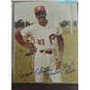 Image 1 : LOT 2, 4 BASEBALL PHOTOS AUTOGRAPHED DERRICK MAY &