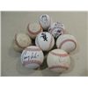 Image 1 : LOT 8 ASSORTED BASEBALLS: RAWLINGS UNKNOWN SIGNER,