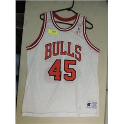 CHAMPION CHICAGO BULLS BASKETBALL JERSEY #45