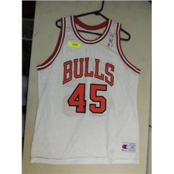 CHAMPION CHICAGO BULLS BASKETBALL JERSEY #45