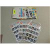 Image 1 : 1983 FLEER WAX PACK BOX & SET 1, 3, 4 SHEET STAMPS