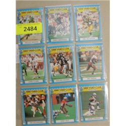 LOT 18 1987 TOPPS 1000 YARD RUSHER FOOTBALL CARDS