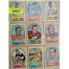 Image 1 : LOT 18 1970 TOPPS FOOTBALL PLAYER CARDS: ALEX